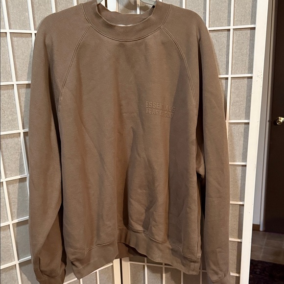 ESSENTIALS FEAR OF GOD BEIGE HOODIE🔥 - Picture 1 of 11